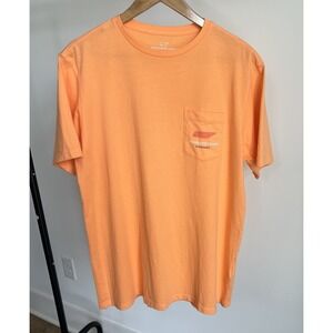 Vineyard Vines Shirt Adult Medium Tennessee Orange Classic Whale Vols